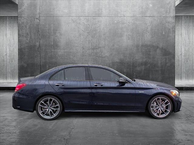 used 2020 Mercedes-Benz AMG C 43 car, priced at $39,995