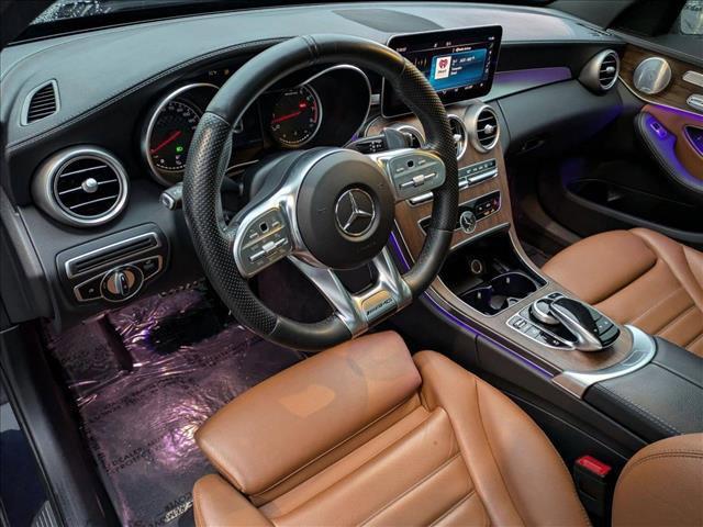 used 2020 Mercedes-Benz AMG C 43 car, priced at $39,995