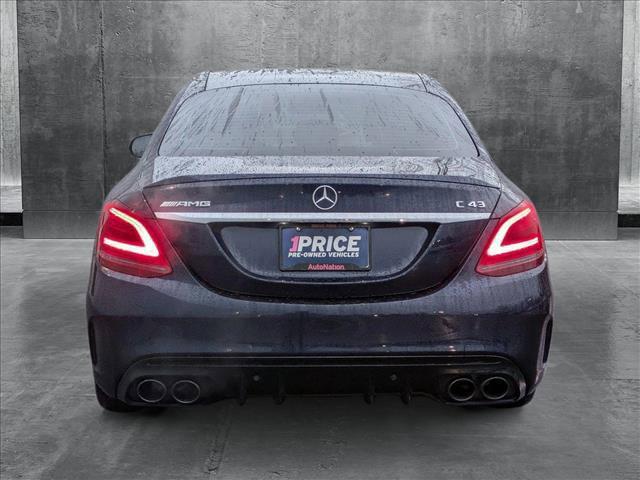 used 2020 Mercedes-Benz AMG C 43 car, priced at $39,995