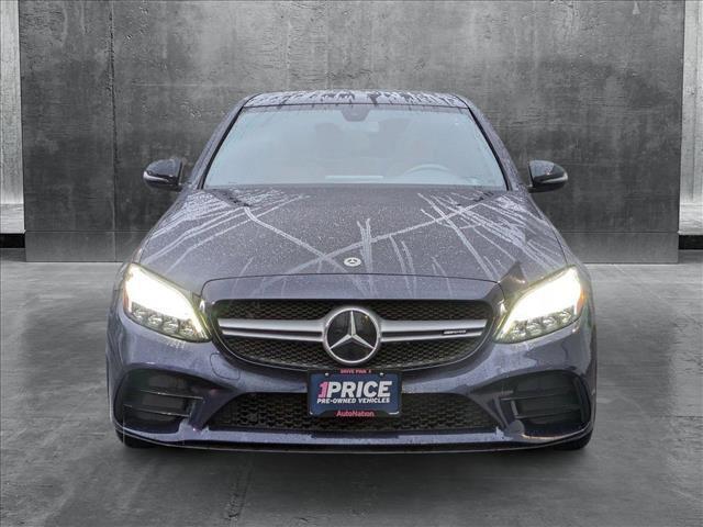 used 2020 Mercedes-Benz AMG C 43 car, priced at $39,995