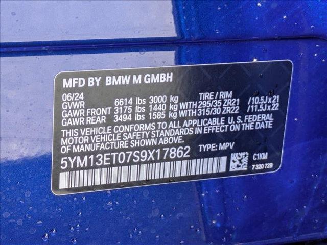 new 2025 BMW X5 M car, priced at $138,160