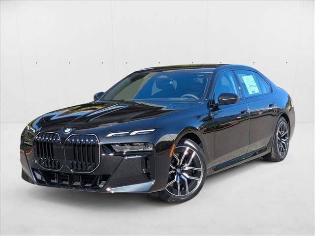 new 2025 BMW 740 car, priced at $105,375