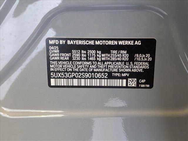 new 2025 BMW X3 car, priced at $57,955