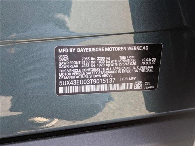new 2026 BMW X5 PHEV car, priced at $83,425