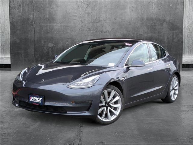 used 2018 Tesla Model 3 car, priced at $22,995