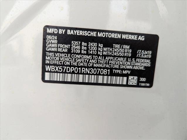 used 2024 BMW X3 car, priced at $53,235