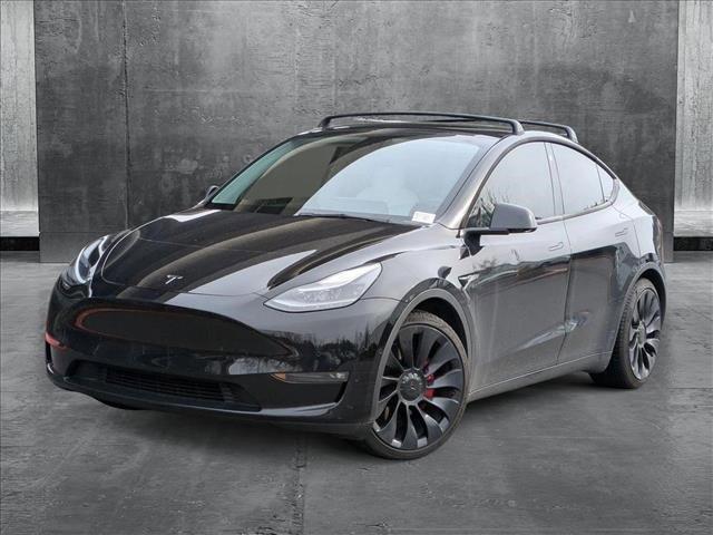 used 2021 Tesla Model Y car, priced at $31,860