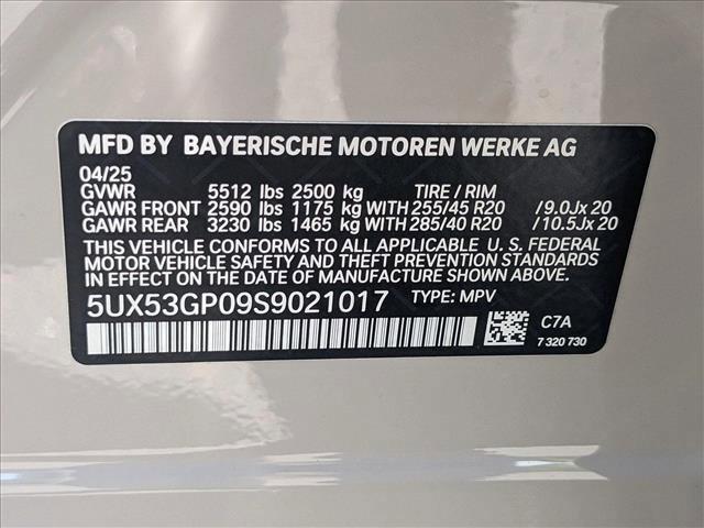 new 2025 BMW X3 car, priced at $63,530