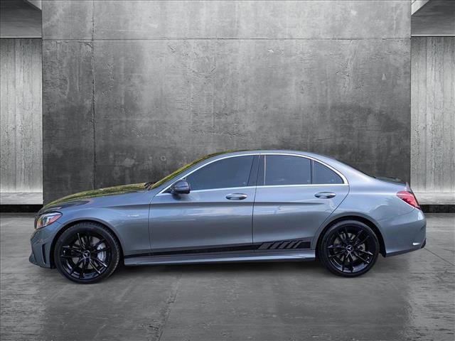 used 2020 Mercedes-Benz AMG C 43 car, priced at $41,860