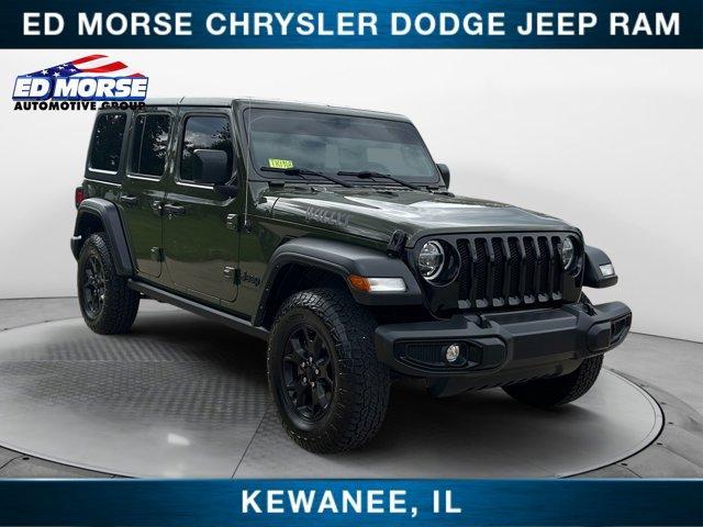 used 2021 Jeep Wrangler Unlimited car, priced at $26,990