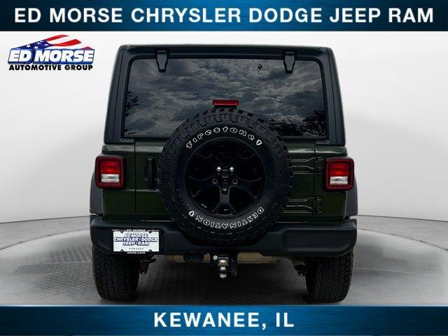 used 2021 Jeep Wrangler Unlimited car, priced at $26,990
