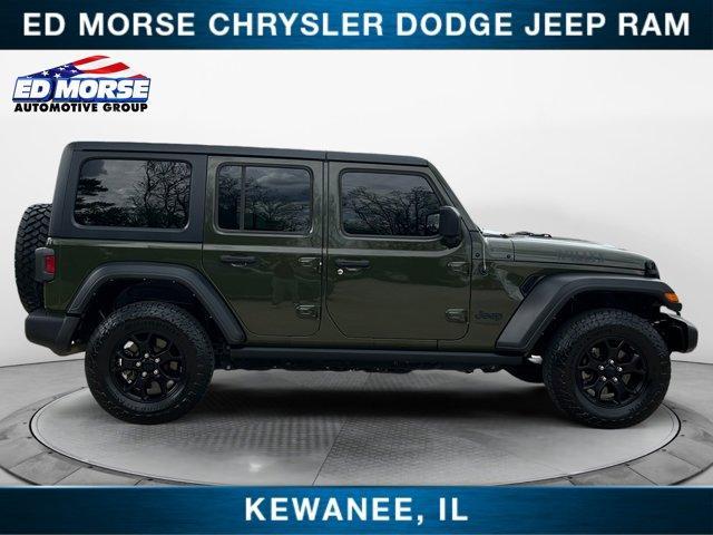 used 2021 Jeep Wrangler Unlimited car, priced at $26,990
