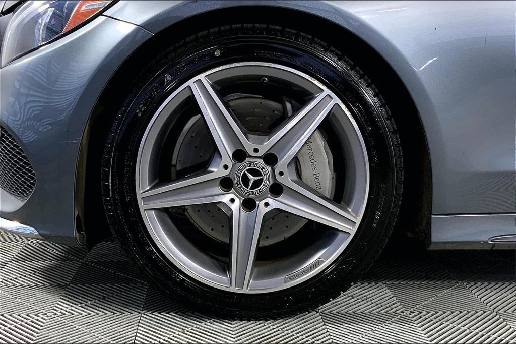 used 2018 Mercedes-Benz C-Class car, priced at $19,990