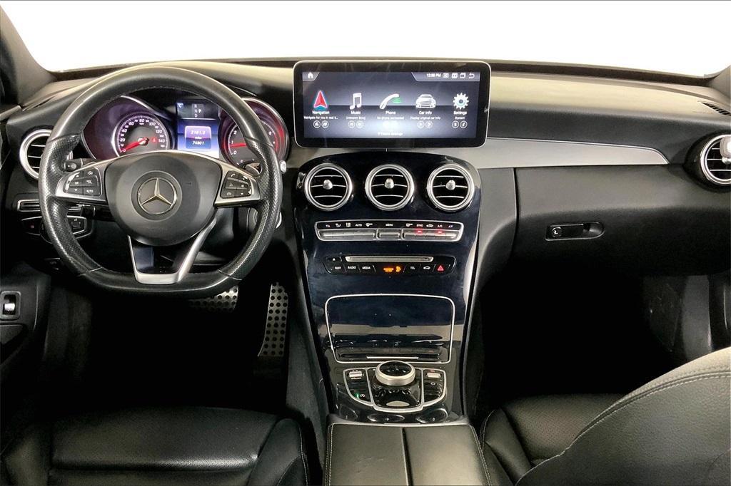 used 2018 Mercedes-Benz C-Class car, priced at $19,990