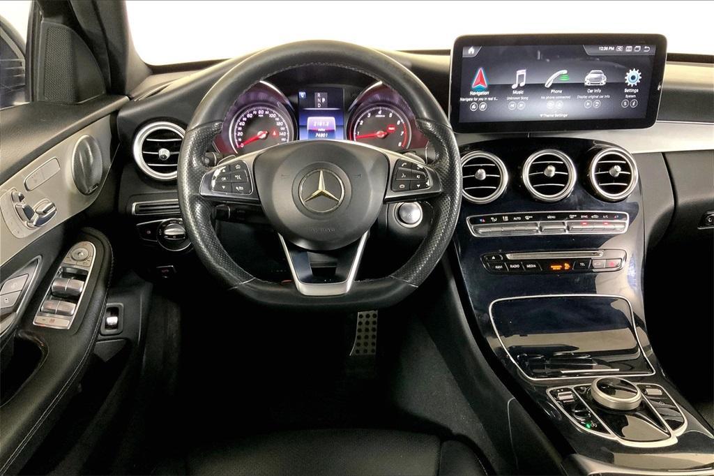 used 2018 Mercedes-Benz C-Class car, priced at $19,990