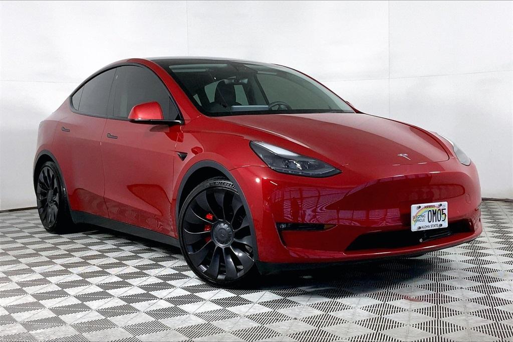 used 2022 Tesla Model Y car, priced at $28,995