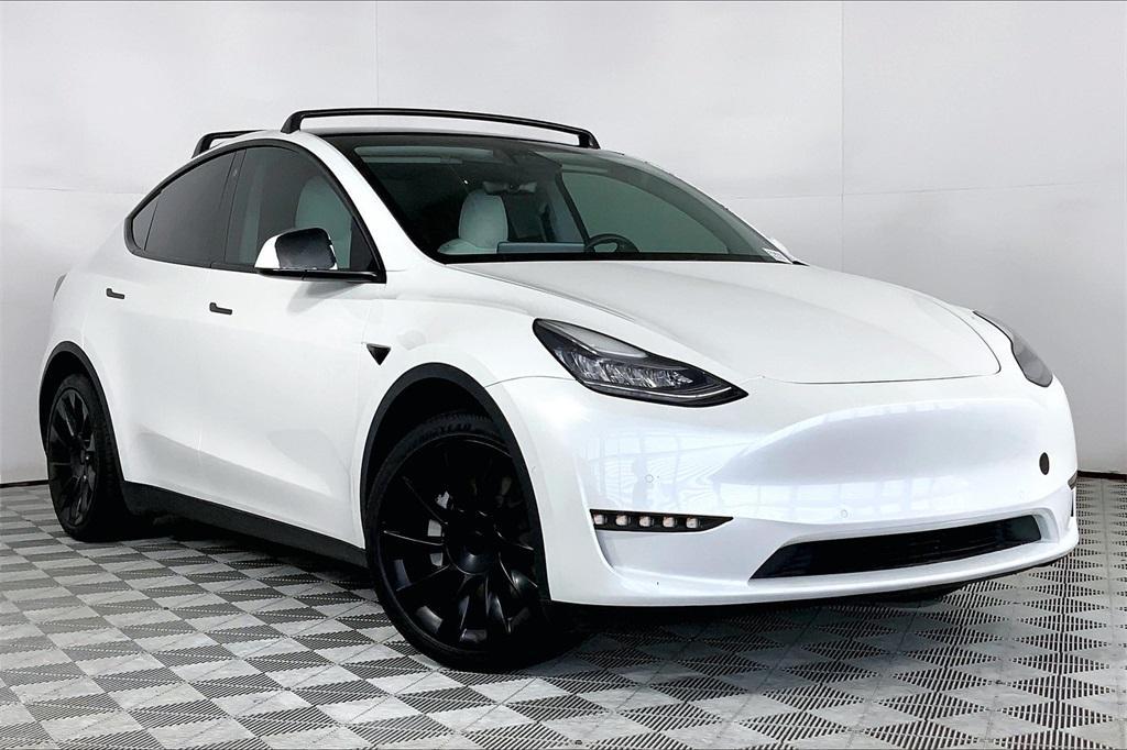 used 2021 Tesla Model Y car, priced at $27,995