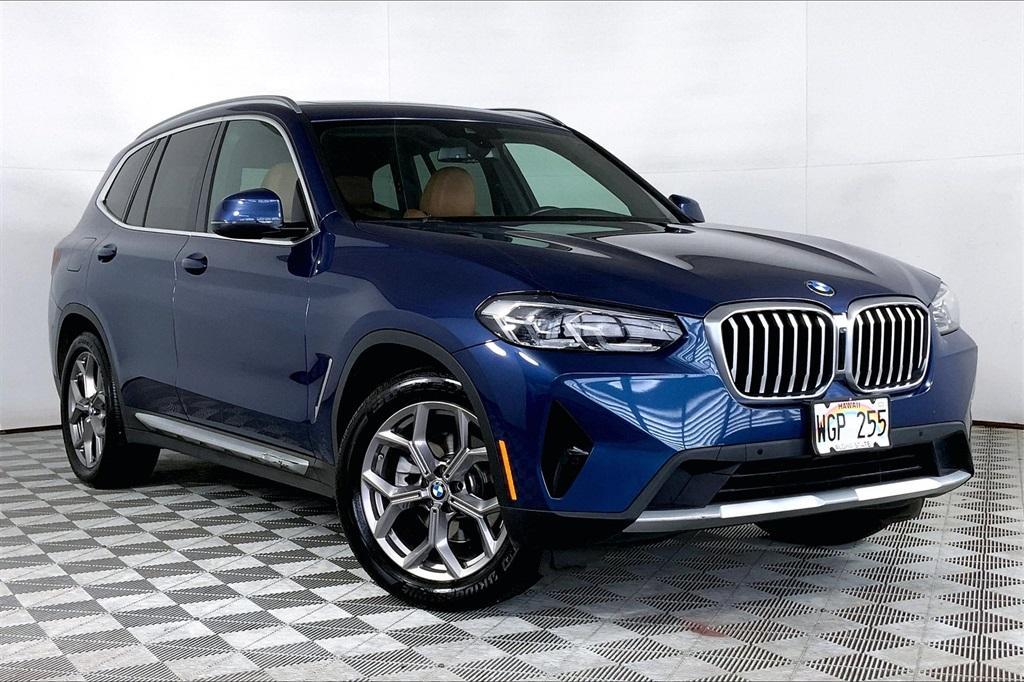 used 2022 BMW X3 car, priced at $27,995