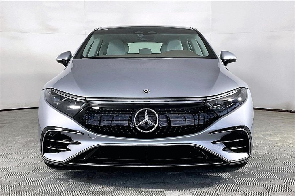 used 2022 Mercedes-Benz EQS 580 car, priced at $54,995