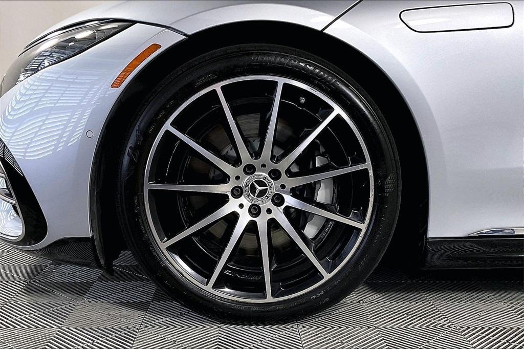 used 2022 Mercedes-Benz EQS 580 car, priced at $54,995
