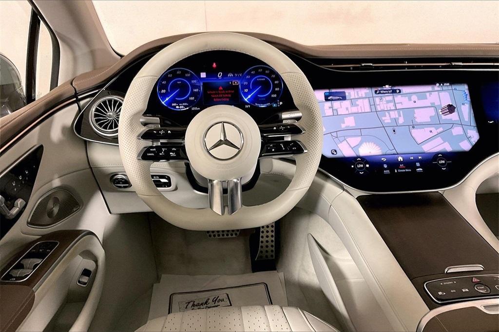 used 2022 Mercedes-Benz EQS 580 car, priced at $54,995