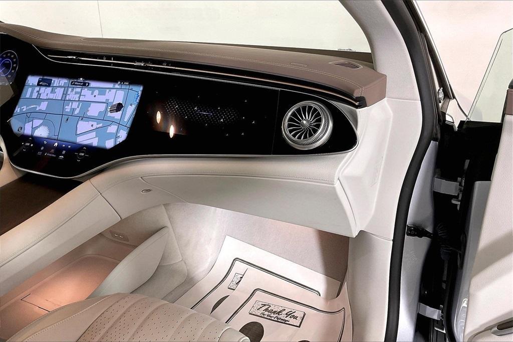 used 2022 Mercedes-Benz EQS 580 car, priced at $54,995