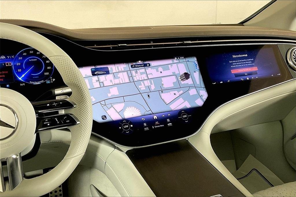 used 2022 Mercedes-Benz EQS 580 car, priced at $54,995