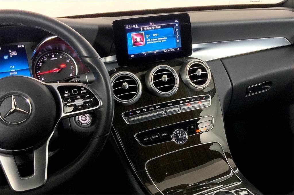 used 2019 Mercedes-Benz C-Class car, priced at $23,995