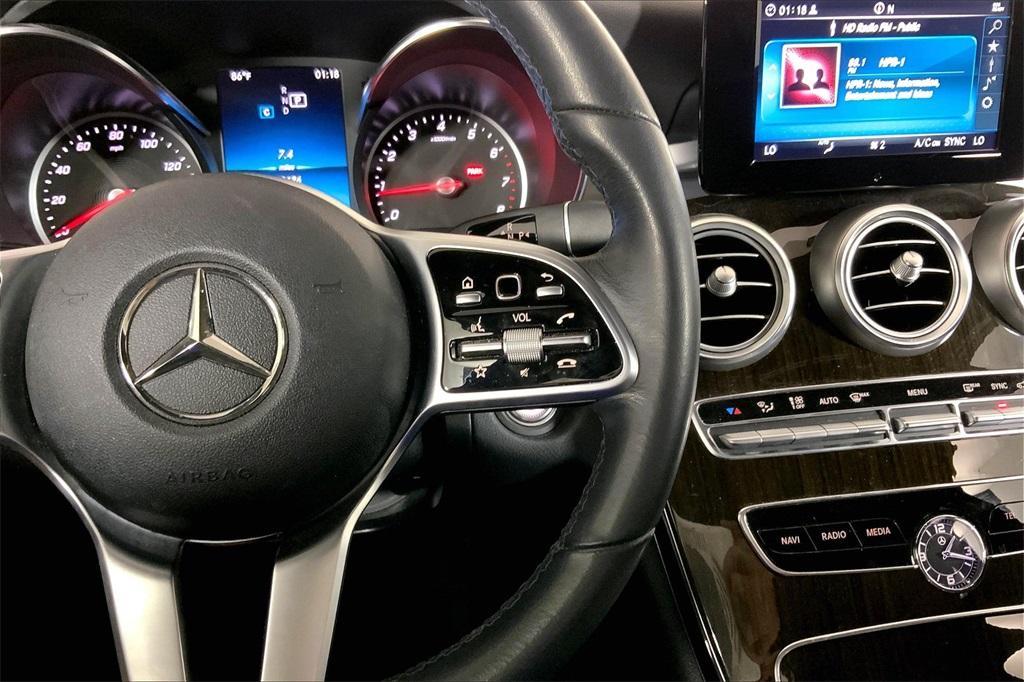 used 2019 Mercedes-Benz C-Class car, priced at $23,995