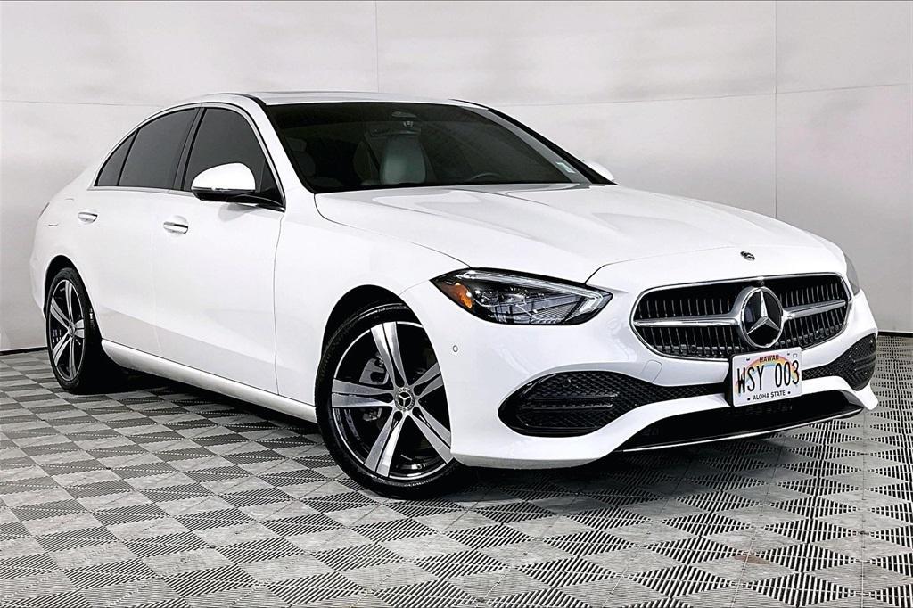 used 2023 Mercedes-Benz C-Class car, priced at $35,995
