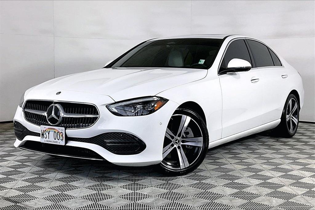 used 2023 Mercedes-Benz C-Class car, priced at $35,995