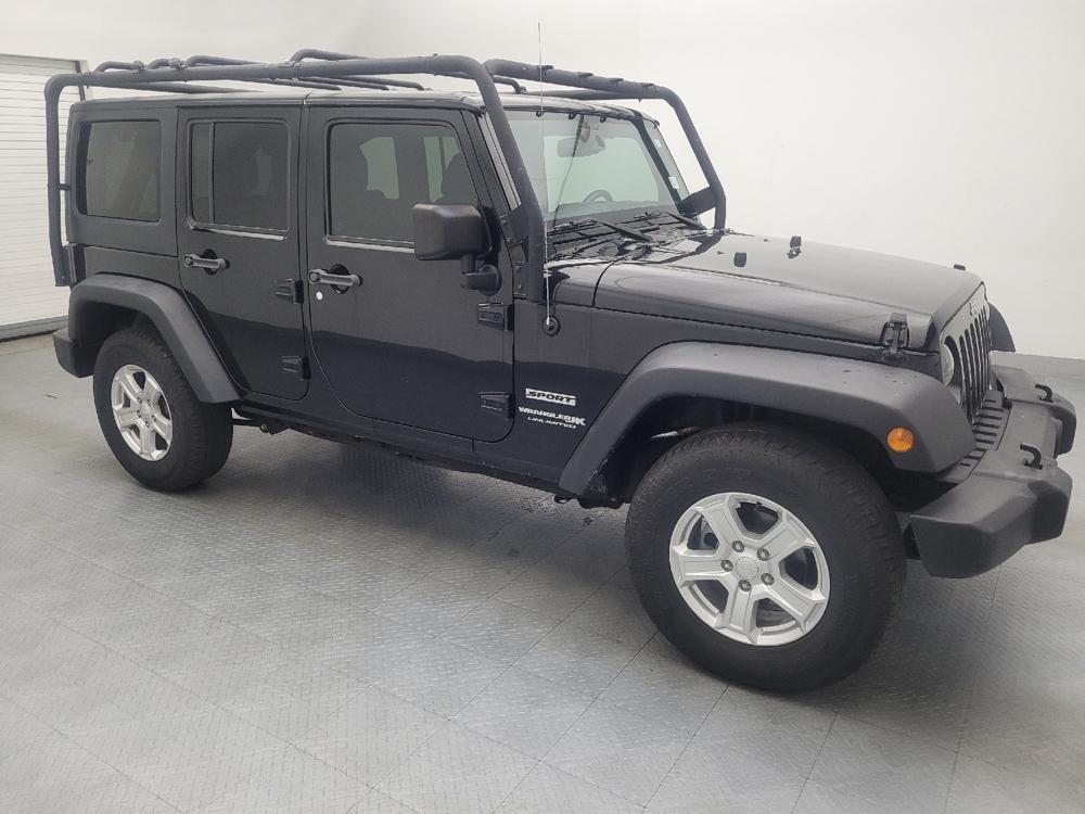 used 2018 Jeep Wrangler JK Unlimited car, priced at $20,295