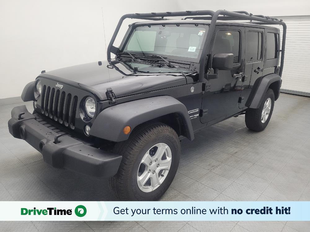 used 2018 Jeep Wrangler JK Unlimited car, priced at $20,295