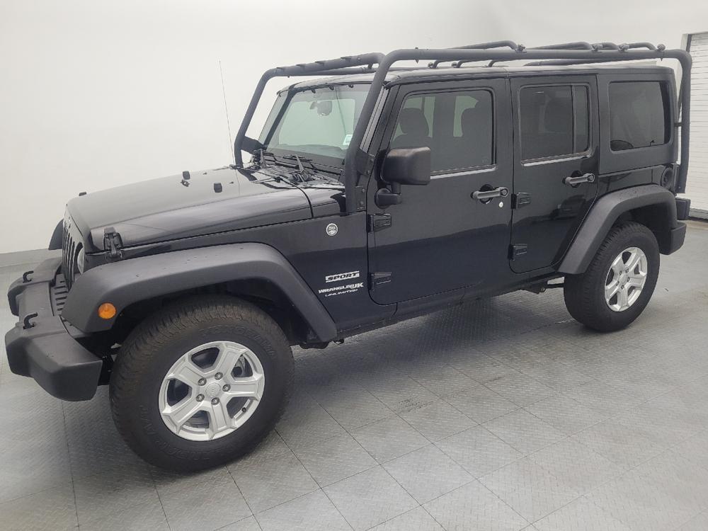 used 2018 Jeep Wrangler JK Unlimited car, priced at $20,295