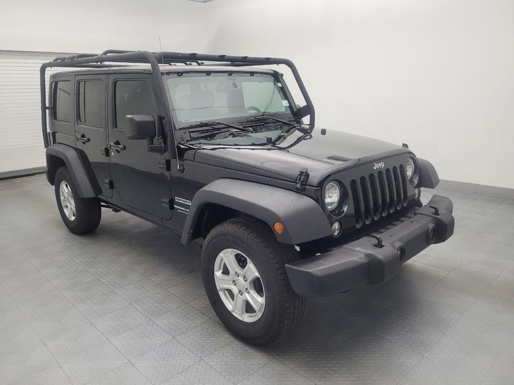 used 2018 Jeep Wrangler JK Unlimited car, priced at $20,295