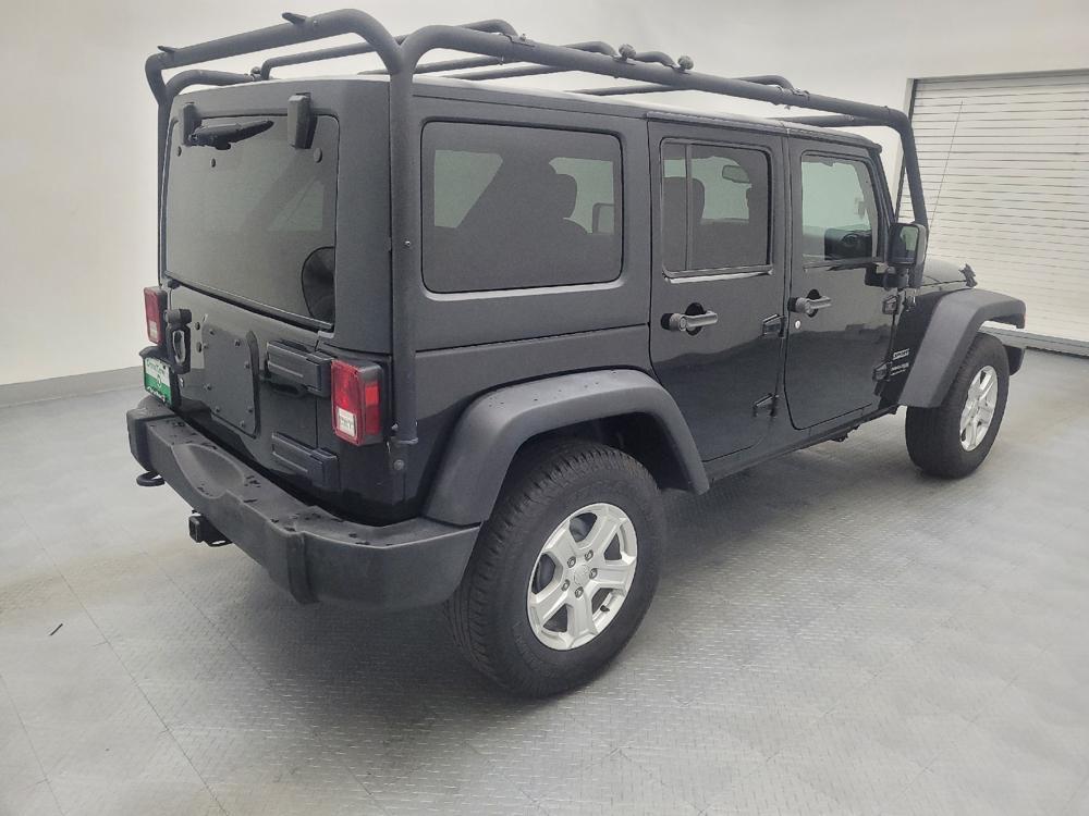 used 2018 Jeep Wrangler JK Unlimited car, priced at $20,295