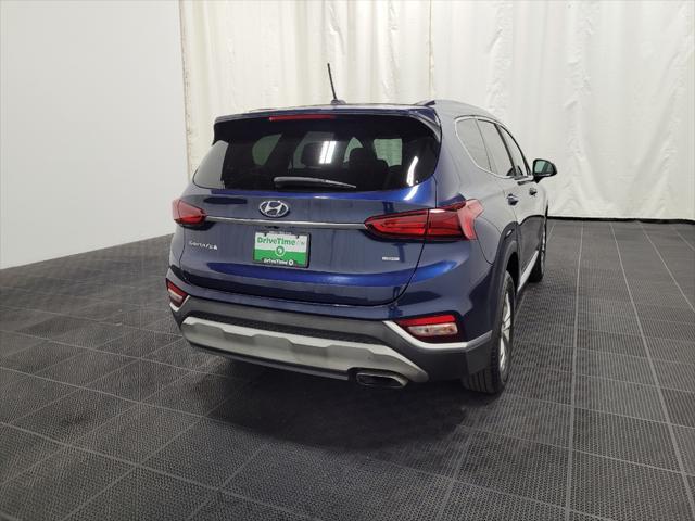 used 2019 Hyundai Santa Fe car, priced at $17,195