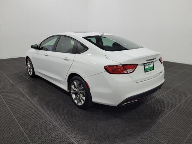 used 2015 Chrysler 200 car, priced at $13,095