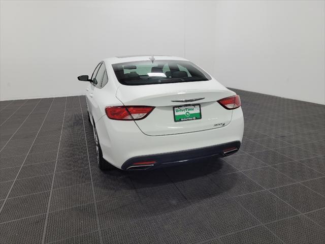 used 2015 Chrysler 200 car, priced at $13,095