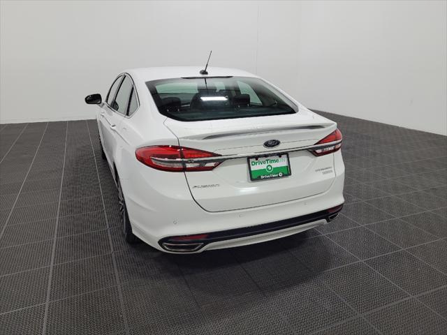 used 2017 Ford Fusion car, priced at $15,995