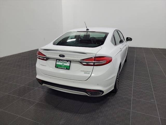 used 2017 Ford Fusion car, priced at $15,995