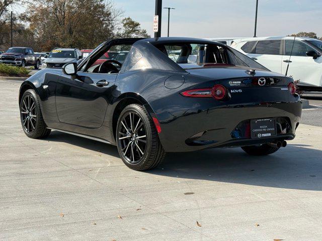 used 2024 Mazda MX-5 Miata RF car, priced at $34,989