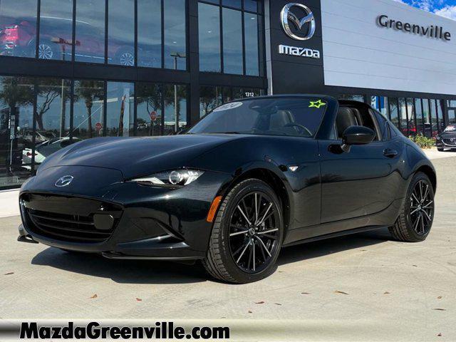 used 2024 Mazda MX-5 Miata RF car, priced at $34,989