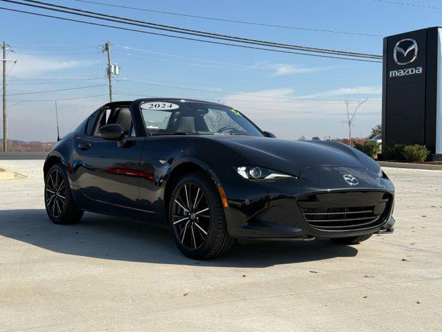 used 2024 Mazda MX-5 Miata RF car, priced at $34,989