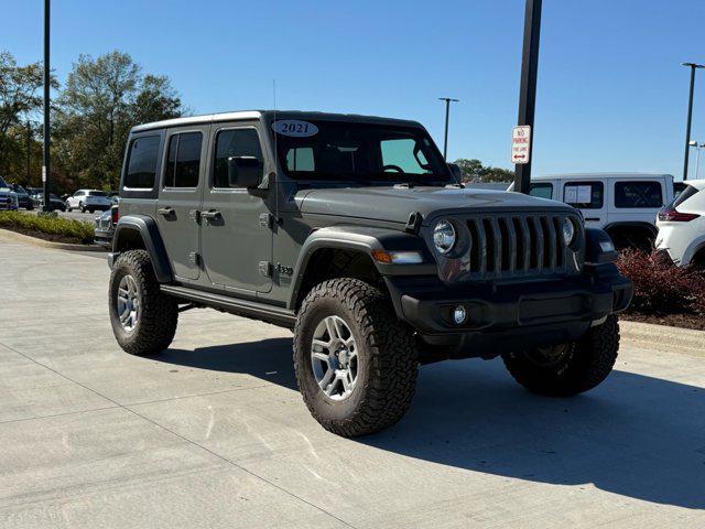 used 2021 Jeep Wrangler Unlimited car, priced at $28,990