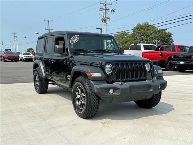 used 2021 Jeep Wrangler Unlimited car, priced at $25,299