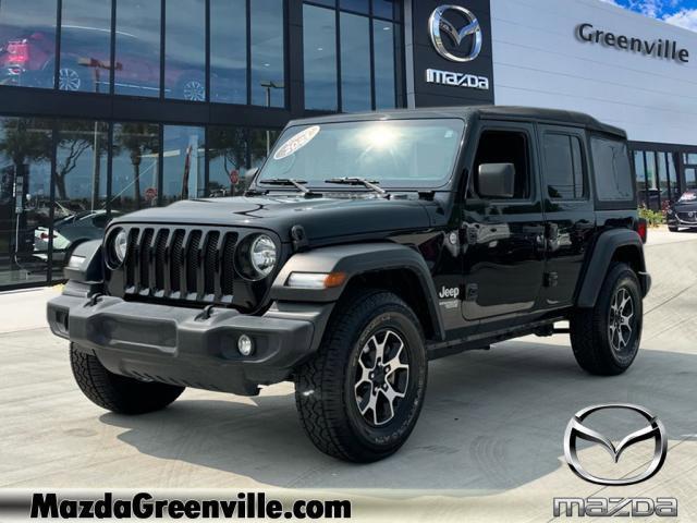 used 2021 Jeep Wrangler Unlimited car, priced at $25,299