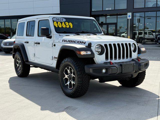 used 2021 Jeep Wrangler Unlimited car, priced at $40,534
