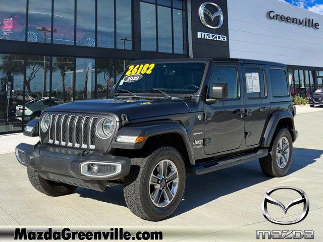 used 2020 Jeep Wrangler Unlimited car, priced at $25,698