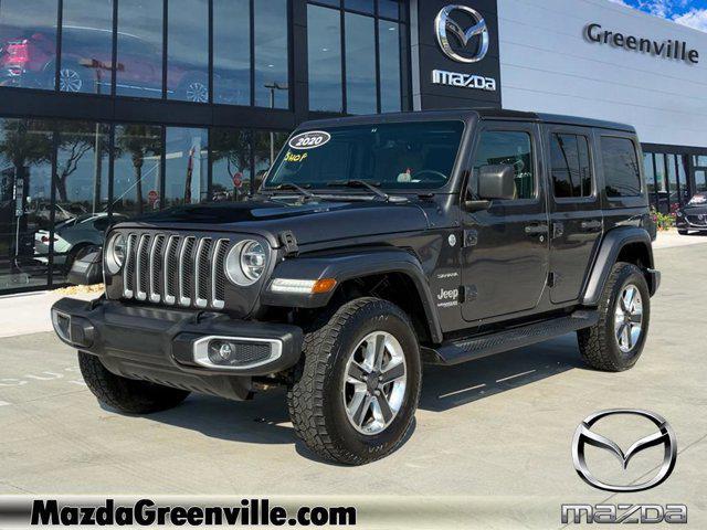 used 2020 Jeep Wrangler Unlimited car, priced at $25,490